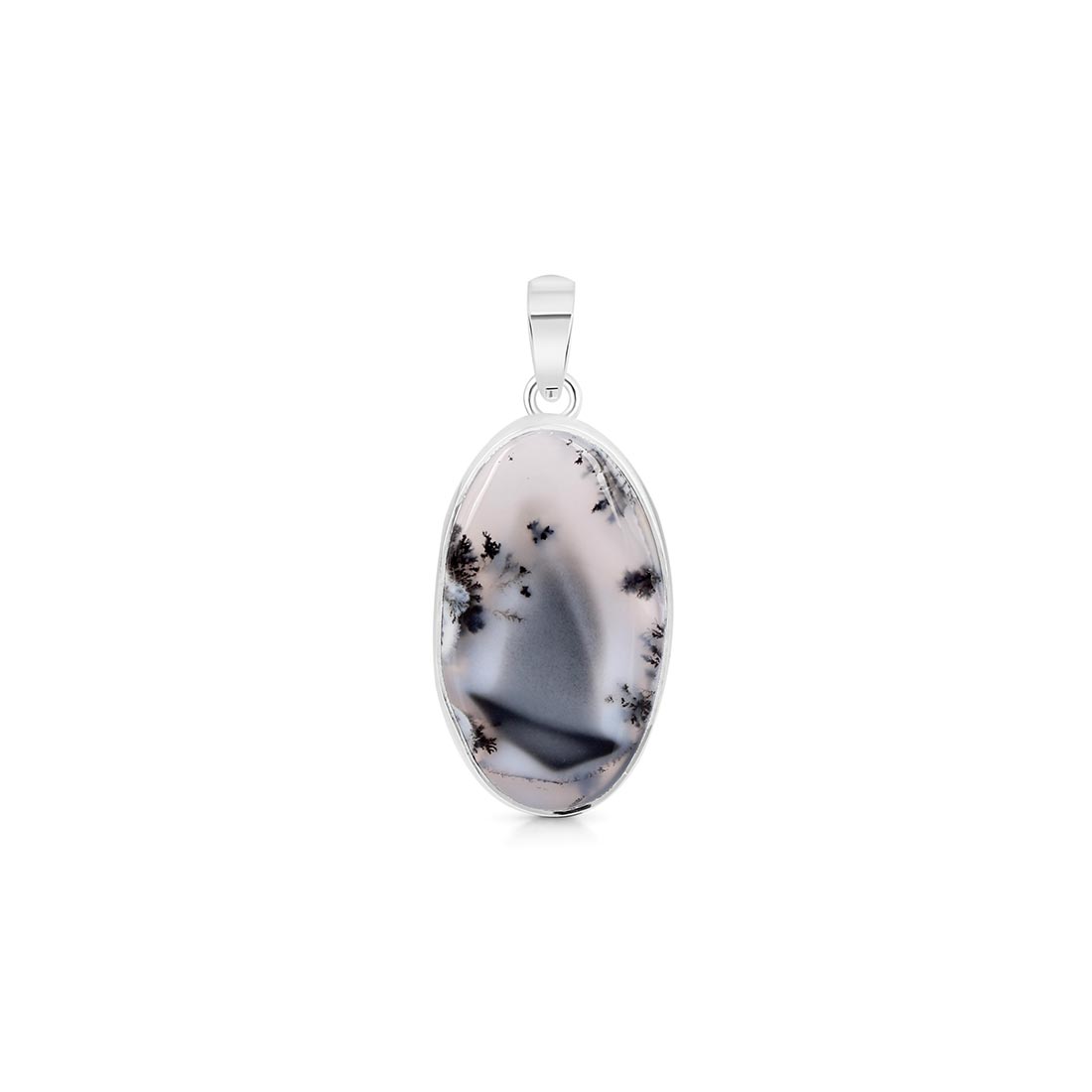 Dendritic Agate Pendant-(DDA-P-13.)